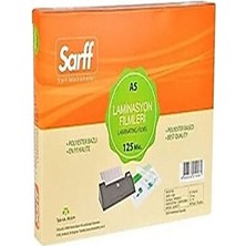 Sarff A5 Laminasyon Filmi 125 Mikron Fonksiyonel Ofis Malzemesi