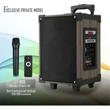 LT-908 Super Bass Şarjlı Mikrofonlu Hoparlör Sistemi