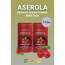 2 Adet - Aserola Ekstresi Içeren Karışık Bitki Tozu