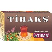 Tisan Tihaks 3'lü Karışık Bitki Süzen Poşet Çay 20 x 2.5 G Vitamin ve Mineral Zengin Gün Boyu Enerji