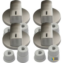 Profilo Uyumlu Düğme 4 Lü Takımı Set Üstü Ocak Düğmesi