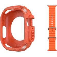 Apple Watch Ultra/ultra2 Silikon Kasa Koruyucu+Ocean Kordon