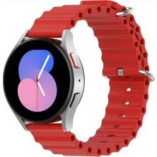 Markacase Xiaomi Watch S4 Uyumlu Silikon Kordon Kayış 22MM Için Ocean Loop Saat Kordonu