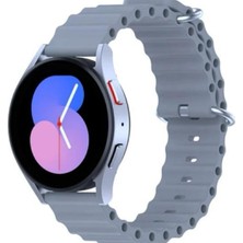 Markacase Xiaomi Watch S4 Uyumlu Silikon Kordon Kayış 22MM Için Ocean Loop Saat Kordonu