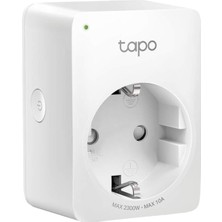 Tapo P100, Akıllı Mini Wi-Fi Soketi, Amazon Alexa ve Google Home ile Çalışır, Uzaktan Kontrol, Cihaz Paylaşımı, Hub Gerekmez, 1-Pack