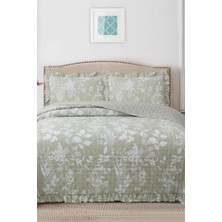 Breeze Sade Çiçekler Çift Kişilik Yatak Örtüsü 240X260