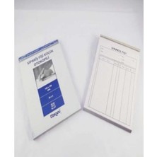 Sipariş Fişi Küçük Otokopili 50X2 Nüsha 140×190 mm 2 Li Set