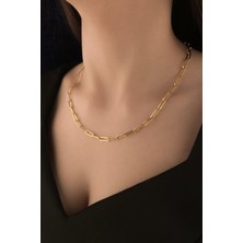 Fiyonk Kuyumculuk 14 Ayar Altın Ataç Zincir 4.20 mm