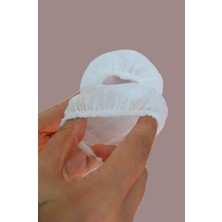 Limited Edition Tek Kullanımlık Kulaklık Hijyen Bonesi, Kulaklık KILIFI-BEYAZ-11CM(XL)