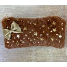 Yıldız Figürlü Peluş Kalem Kutusu – Okul ve Günlük Kullanım