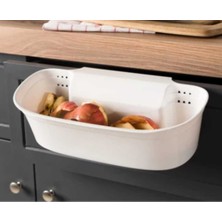 Kes-Topla-Süz Çöp Kutusu 2.20 Litre – Pratik Mutfak Düzenleyici 305X175X90 mm
