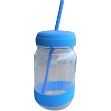 500 ml Cam Pipetli Kupa – Dayanıklı ve Modern Tasarım