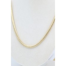 Xupıng Jewelry/ Stil Incisi Balık Sırtı  Model Kolye