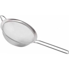 Çok Amaçlı Kullanılabilir Metal Süzgeç – 12 cm Çaplı Tekli Paslanmaz