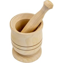 Mutfak Için Ahşap Havan 11X8 cm – Baharat Ezme Aparatı