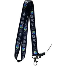 Stormistoretr Tomografi Mr Radyoloji Boyun İpi Telefon Askısı Siyah Renkli 1 Adet Özel Tasarım