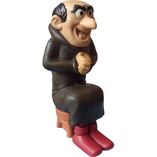 Vintage Orijinal Gargamel Figür Oyuncak & 10 cm