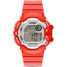 Ticarto Rwr Collection Çocuk Dijital Kırmızı Silikon Kol Saati TCTSR005204S0319