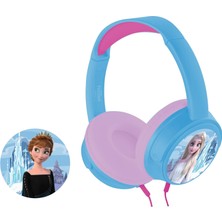 Kulaklık  Frozen Karlar Ülkesi Anna Elsa Çocuk Kulaklığı Lisanslı DY-6513-FR2 11 Adet Sticker Ile Birlikte