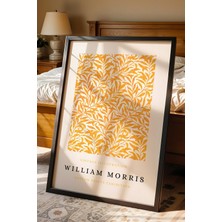 William Morris Willow Bough Çerçeveli Tablo - Söğüt Dalı Deseni - Eklektik Tarz Duvar Dekoru