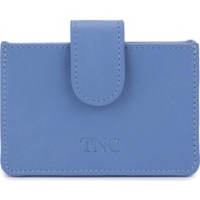 Tamer Tanca Unisex Hakiki Deri Buz Mavi Kartlık 1148 871 Krtlk SK25-26 Buz Mavı