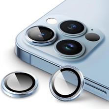 iPhone 13 Pro / 13 Pro Max Uyumlu Safir Lens Çizilmez Dayanıklı Kamera Koruyucu