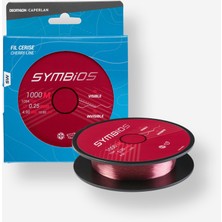 Caperlan Surf Monofilament Misina - Balıkçılık - Kırmızı - Symbios