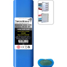 Tekno Bravo (Xiaomi Mop 2 STYTJ03ZHM Uyumlu) 3200MAH 46,08WH Robot Süpürge Yedek Bataryası