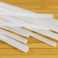 Şeffaf Sıcak Silikon Çubuğu Standart Kalın 11MM x 21.5cm - 10'lu Paket Çubuk Silikon