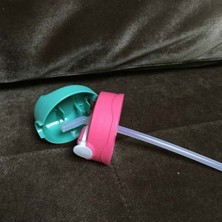 Çocuklar Için Renkli Çizgi Film Desenli Dayanıklı Okul Su Matarası