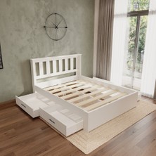 Stark Beyaz 2 Çekmeceli Kolay Kurulum