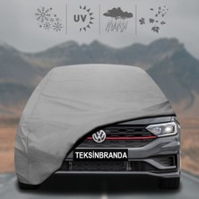 Volkswagen Jetta (2018 - ) Oto Branda Su Geçirmez Miflonlu Araba Brandası Klipsli Araba Çadırı