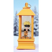 Naruto Figürlü Sarı Fener Kar Küresi – Anime Temalı Dekoratif Işık Vip