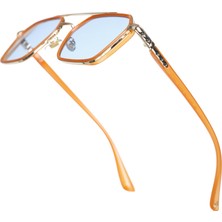 Watch of Royal Royal Eyewear RE0039 Turuncu -Gold Güneş Gözlüğü