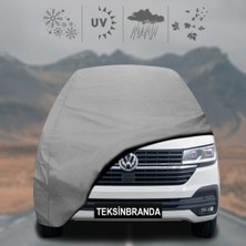 Volkswagen Caravelle T6 Uzun (2015 - 2019) Oto Branda Su Geçirmez Miflonlu Araba Brandası Klipsli Araba Çadırı