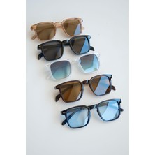 Watch of Royal 5'li Set Transparan Yeşil-Mavi-Kahverengi-Siyah-Rose Güneş Gözlüğü Lorraine