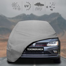 Volkswagen Jetta (2010 - 2018) Oto Branda Su Geçirmez Miflonlu Araba Brandası Klipsli Araba Çadırı