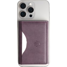 Watch of Royal Storm Mor Magnetik Yapıştırmalı 5 Hazneli Mıknatıslı Kartlık