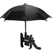 HSB537 Telefon Tutucu Ayna Bağlantılı Şemsiye Aparatlı