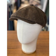 Tommy Shelby Peaky Blinders Model Balıksırtı Kaşe Kasket