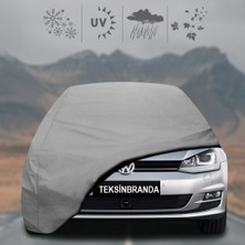 Volkswagen Golf (2012 - 2020) Oto Branda Su Geçirmez Miflonlu Araba Brandası Klipsli Araba Çadırı