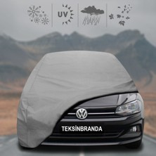 Volkswagen Polo (2017- 2020) Oto Branda Su Geçirmez Miflonlu Araba Brandası Klipsli Araba Çadırı