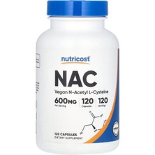 Nutricost N-Acetyl Cysteine (Nac)  600 Mg 120 Kapsül
