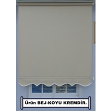 Kalın Keten Stor Zebra Güneşlik Perde (Etekli) – Alüminyum Kasa & Boru, Ithal Kumaş