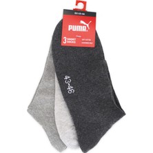 Puma Elements Short C Unisex Gri Günlük Stil Çorap 94711103
