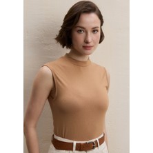 Sıfır Kol Bambu Body Badem