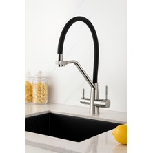Fleko Best Inox Arıtmalı Mutfak Bataryası