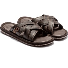 Cartago Essencial Slide Erkek Terlik Kahverengi 39/46