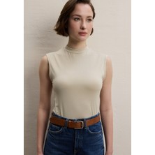 Sıfır Kol Bambu Body Uçuk Yeşil