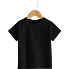 Çocuk Siyah T-Shirt